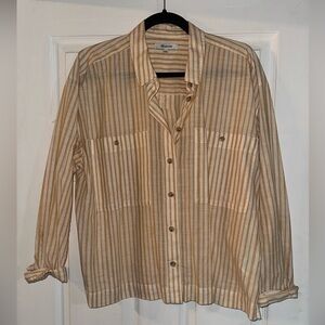 Madewell button down long sleeved